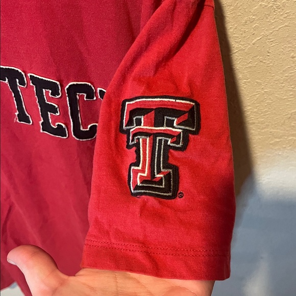 Forty Seven Red Texas Tech T-Shirt size Large - Picture 3 of 4